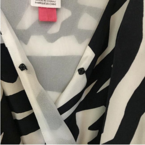 Club Monaco Navy White Print Printed Romper/Jumpsu - Picture 3 of 5